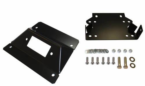 Dragonfire Racing - Dragonfire Racing RacePace Front Bumper Winch Mount Kit and Fairlead Plate - Standard Spool - 01-2112