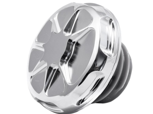 LA Choppers - LA Choppers Fusion Gas Cap - Artistic Chrome - LA-F320-00