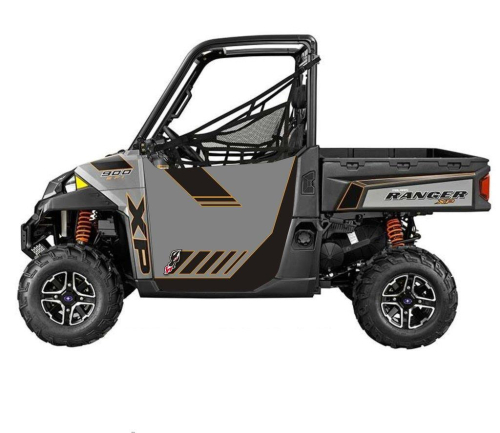 Dragonfire Racing - Dragonfire Racing HiBoy 2 Door Graphics - Titanium Matte - 07-1126