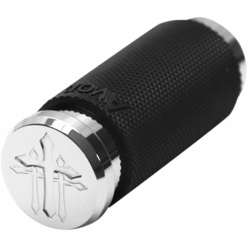 Carl Brouhard Designs - Carl Brouhard Designs Cross Style Shift Pegs - Chrome - CRSPC