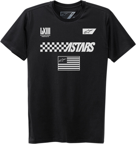 Alpinestars - Alpinestars Front T-Shirt - 1230-72111-10-L - Black - Large