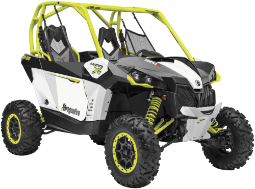 Dragonfire Racing - Dragonfire Racing HiBoy 2 Door Graphics - White Manta - 07-2109