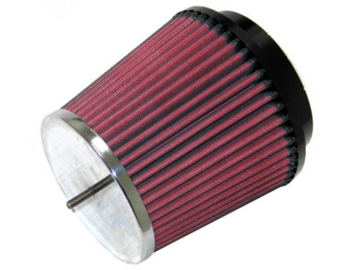 K&N Engineering - K&N Engineering Universal Round Tapered Air Filter - Chrome End Cap - RC-5156