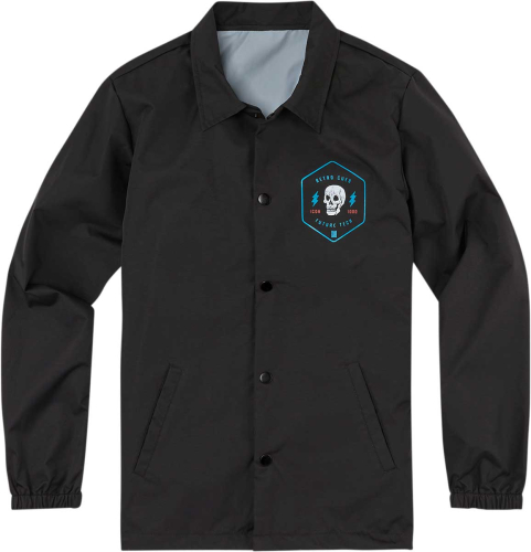 Icon - Icon One Thousand Retroskull Coach Jacket - 3001-1261 - Black - Small