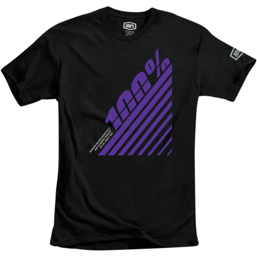 100% - 100% Eura T-Shirt - 32085-001-10 - Black - Small