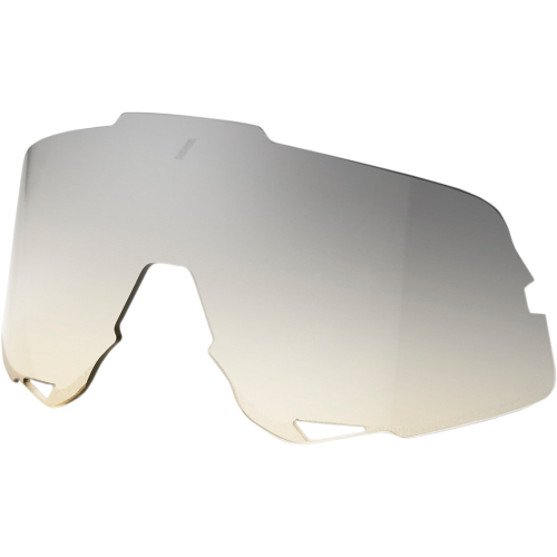 100% - 100% Replacement Lens for Glendale Sunglasses - Yellow/Silver Mirror - 62027-144-01