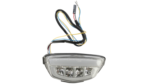Moto MPH - Moto MPH Integrated Taillights - Clear - MPH-30108CD