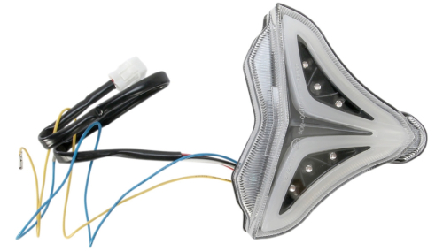 Moto MPH - Moto MPH Integrated Taillights - Shadow - MPH-50090SD