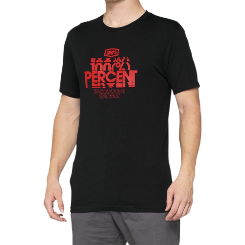 100% - 100% Roggar T-Shirt - 32125-001-10 - Black - Small