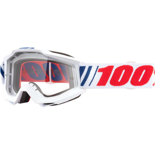 100% - 100% Accuri Af066 Goggles - 50200-342-02 - AF066 / Clear Blue - OSFA