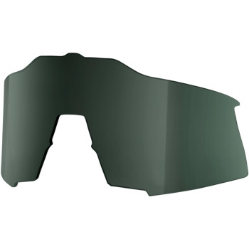100% - 100% Speedcraft Sunglasses Lens - Gray Green - 62001-256-01