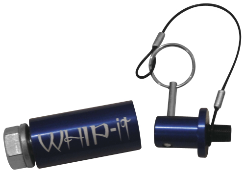 Whip-It - Whip-It Top Half Quick Release Mount - Blue - QDTHB-BLUE