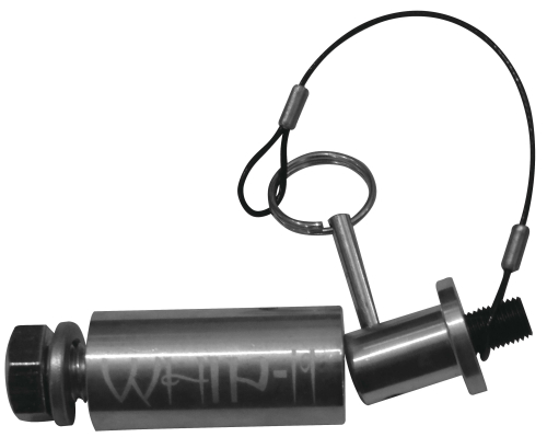 Whip-It - Whip-It Top Half Quick Release Mount - Polished - QDTHP-POLISHED