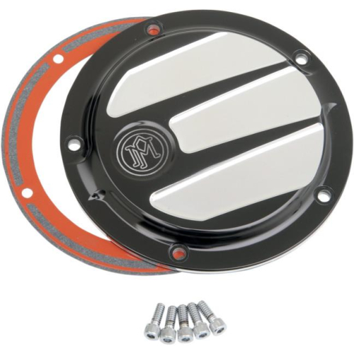 Performance Machine - Performance Machine Scallop Derby Cover - Platinum Cut - 0177-2027-BMP