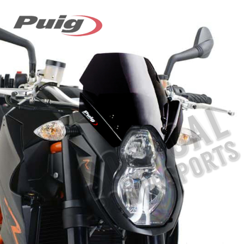 PUIG - PUIG New Generation Sport Windscreen - Black - 4942N