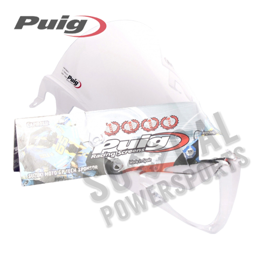 PUIG - PUIG Racing Windscreen - 2mm - Clear - 5205W-2M