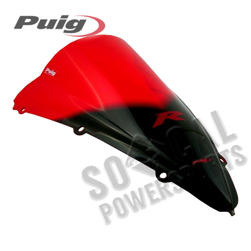 PUIG - PUIG Racing Windscreen - Red - 1650-R