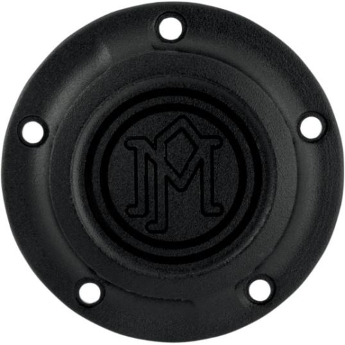 Performance Machine - Performance Machine Scallop Ignition Cover - Black Ops - 0177-2029-SMB
