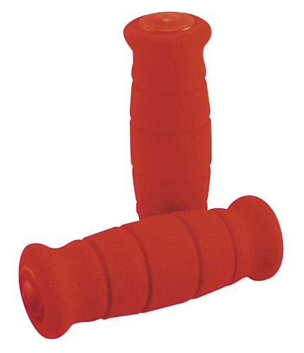 BikeMaster - BikeMaster ATV Foam Grips - Red - 170530