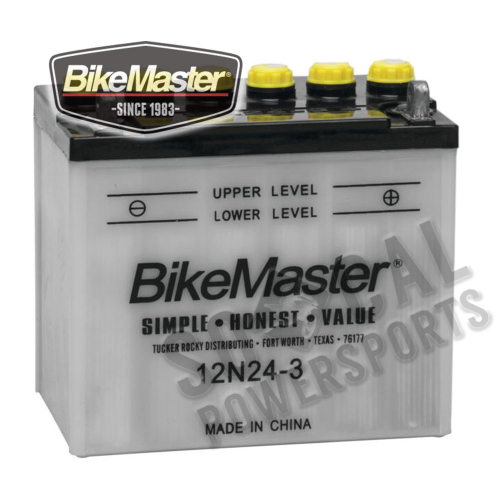 BikeMaster - BikeMaster Standard Battery - 12N24-3