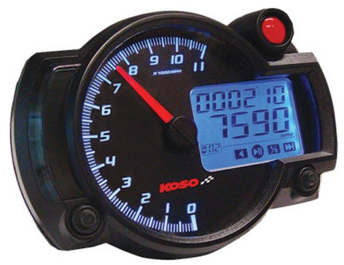 Koso North America - Koso North America RX-2N5 RPM Data Logger - BA015400