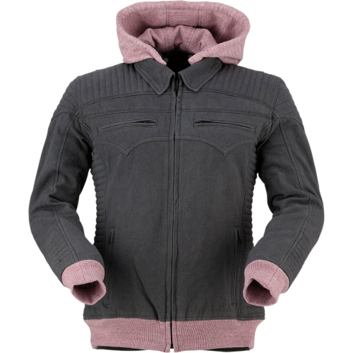 Z1R - Z1R Impress Womens Jacket - 2840-0116 - Black/Rose - X-Large