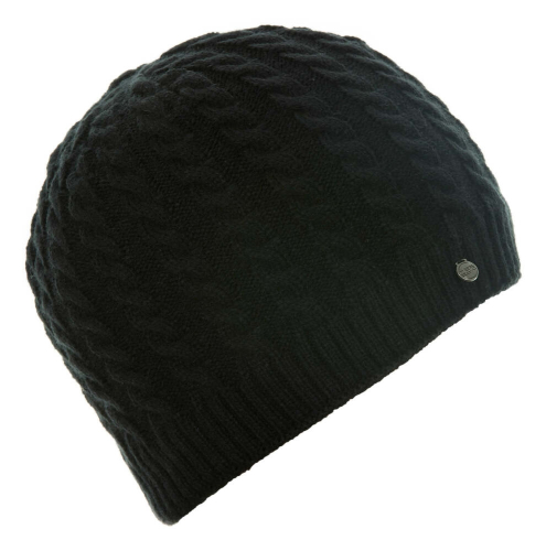 DSG - DSG Cable Knit Womens Beanie - 99233 - Black - OSFM