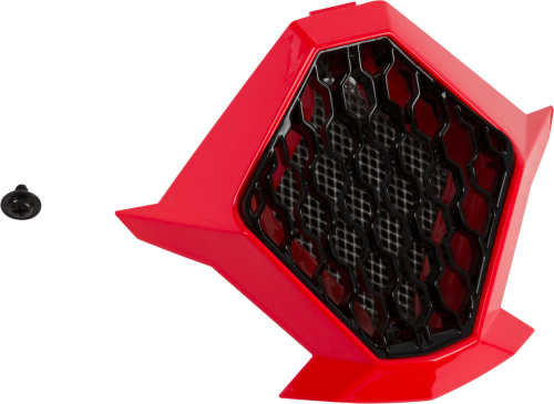 Fly Racing - Fly Racing Mouthpiece for Toxin Embargo Helmets - Neon Red - 73-88075