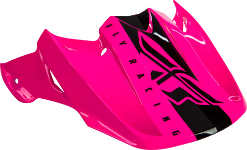 Fly Racing - Fly Racing Visor for F2 Carbon-Shield Helmets - Shield Black/Pink - 73-46255
