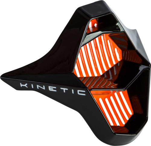 Fly Racing - Fly Racing Mouth Piece for Kinetic Sharp Helmets - Orange/Black - 73-47973
