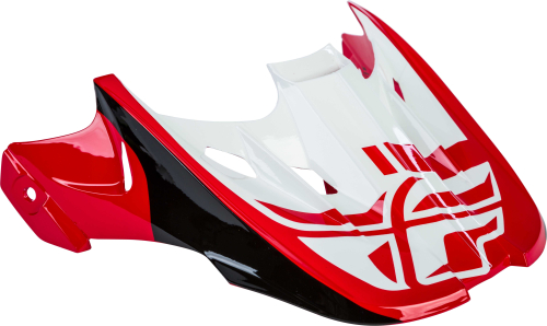 Fly Racing - Fly Racing Visor for Kinetic Sharp Helmets - Red/Black - 73-47961