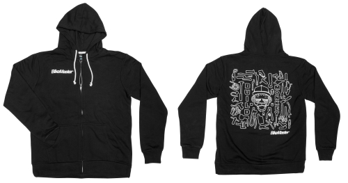 BikeMaster - BikeMaster Build Monkey Sweatshirt - 800205 - Black - Medium