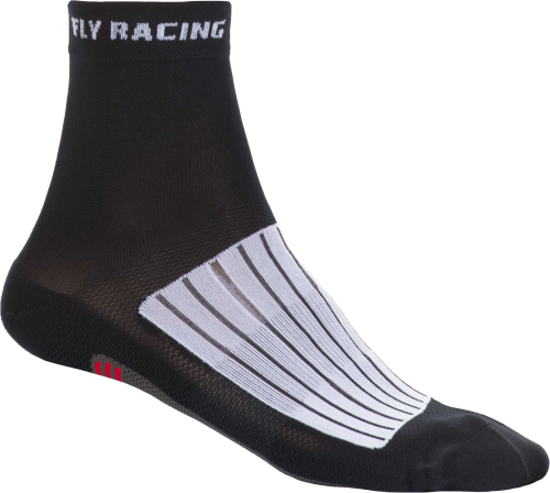 Fly Racing - Fly Racing Action Socks - SPX009599-A1 - Black/White/Red - Sm-Md