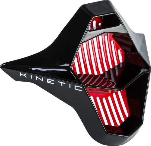 Fly Racing - Fly Racing Mouth Piece for Kinetic Sharp Helmets - Red/Black - 73-47971