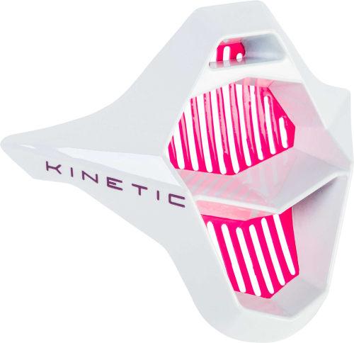 Fly Racing - Fly Racing Mouth Piece for Kinetic Sharp Helmets - Pink/White - 73-47974