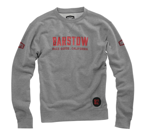 100% - 100% Brymann Crewneck Pull-Over - 3601400710 - Gray - Small