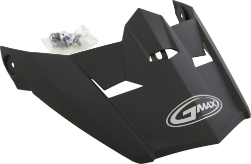 G-Max - G-Max Visor with Screws for MX-46 Helmets - Matte Black - Md-2XL - G046864