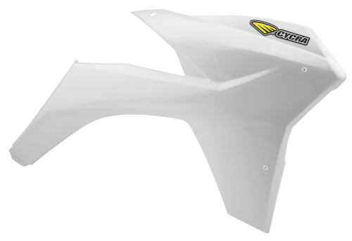 Cycra - Cycra Powerflow Radiator Shroud - White - 1CYC-1896-42