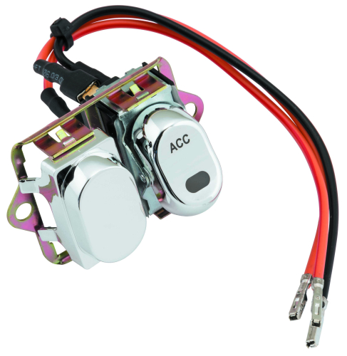 Twin Power - Twin Power Inner Fairing Switches - 2X ACC Only - Chrome - 370986