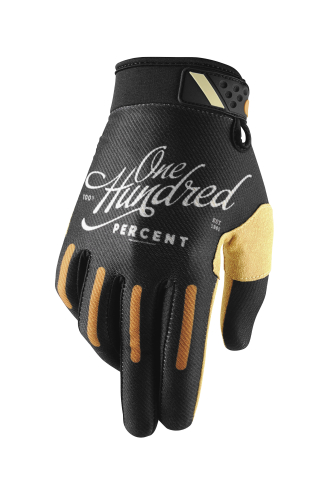 100% - 100% Ridefit Gloves - 1000101110 - Class Black - Small