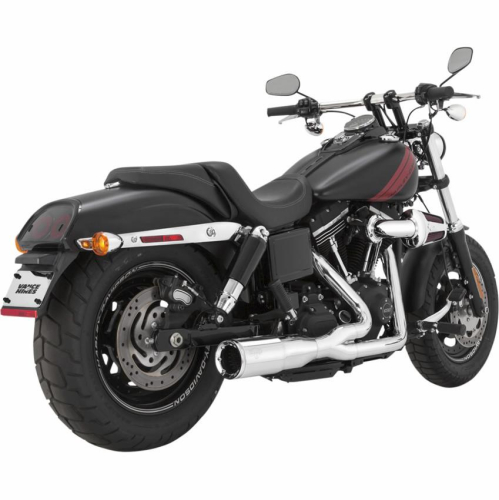 Vance & Hines - Vance & Hines Hi-Output 2:1 Short Exhaust System - Chrome - 16541