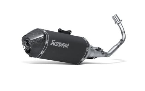 Akrapovic - Akrapovic Racing Line Full System Exhaust - Black Stainless Steel - SVE125R1HZBL1