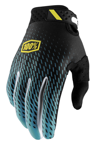 100% - 100% Ridefit Gloves - 1000101210 - Supra Teal - Small