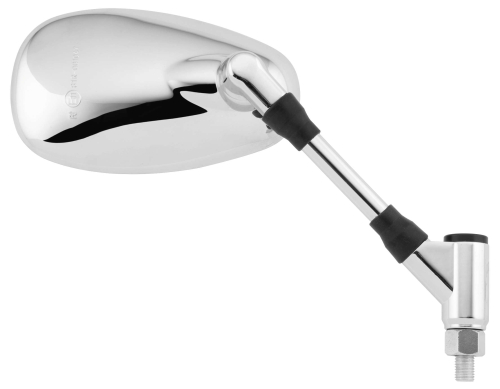 BikeMaster - BikeMaster OEM Replacement Mirror - Left - Chrome - FY-997TLH