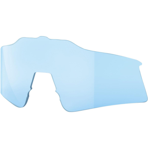 100% - 100% Replacement Lens for Speedcraft/Speedcraft SL Performance Sunglasses - Short Style - Blue - 6200200202
