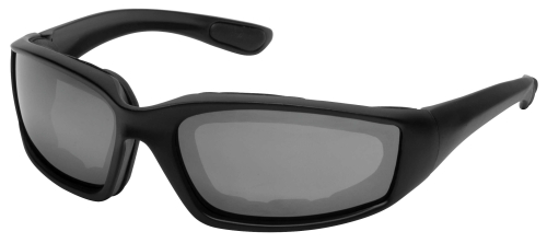 BikeMaster - BikeMaster Rider Wrap Sunglasses - BM6-R - Matte Black / Smoke Lens - OSFM