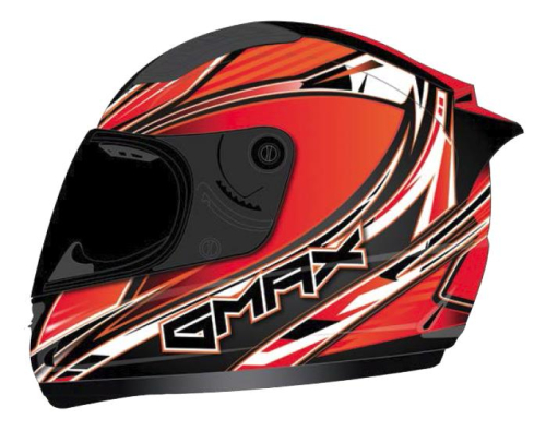 G-Max - G-Max FF49 Sektor Snow Helmet - XF-3-72-6307XS - Orange/White/Black - X-Small