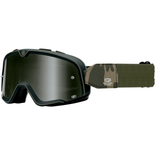 100% - 100% Barstow Olive Goggles - 50001-085-02 Olive / Green Lens OSFM