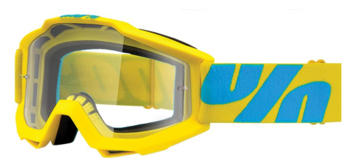100% - 100% Accuri Fiji Goggles - 50200-105-02 - Yellow / Clear Lens - OSFM