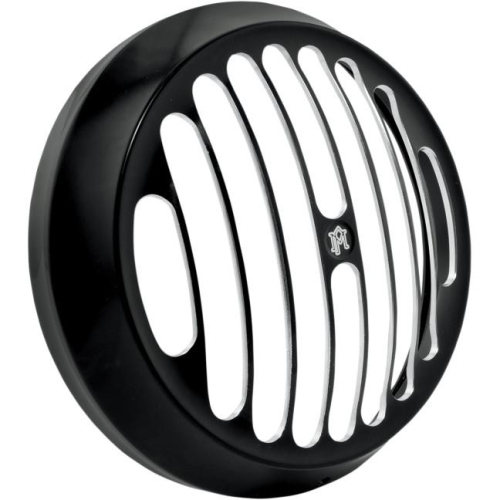 Performance Machine - Performance Machine Grill 7in. Vision Series Headlight Bezel - Contrast Cut - 0207-2005GRL-BM